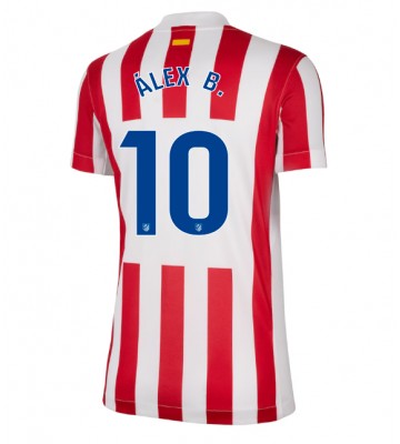 Atletico Madrid Alex Baena #10 Hjemmebanetrøje Dame 2025-26 Kortærmet